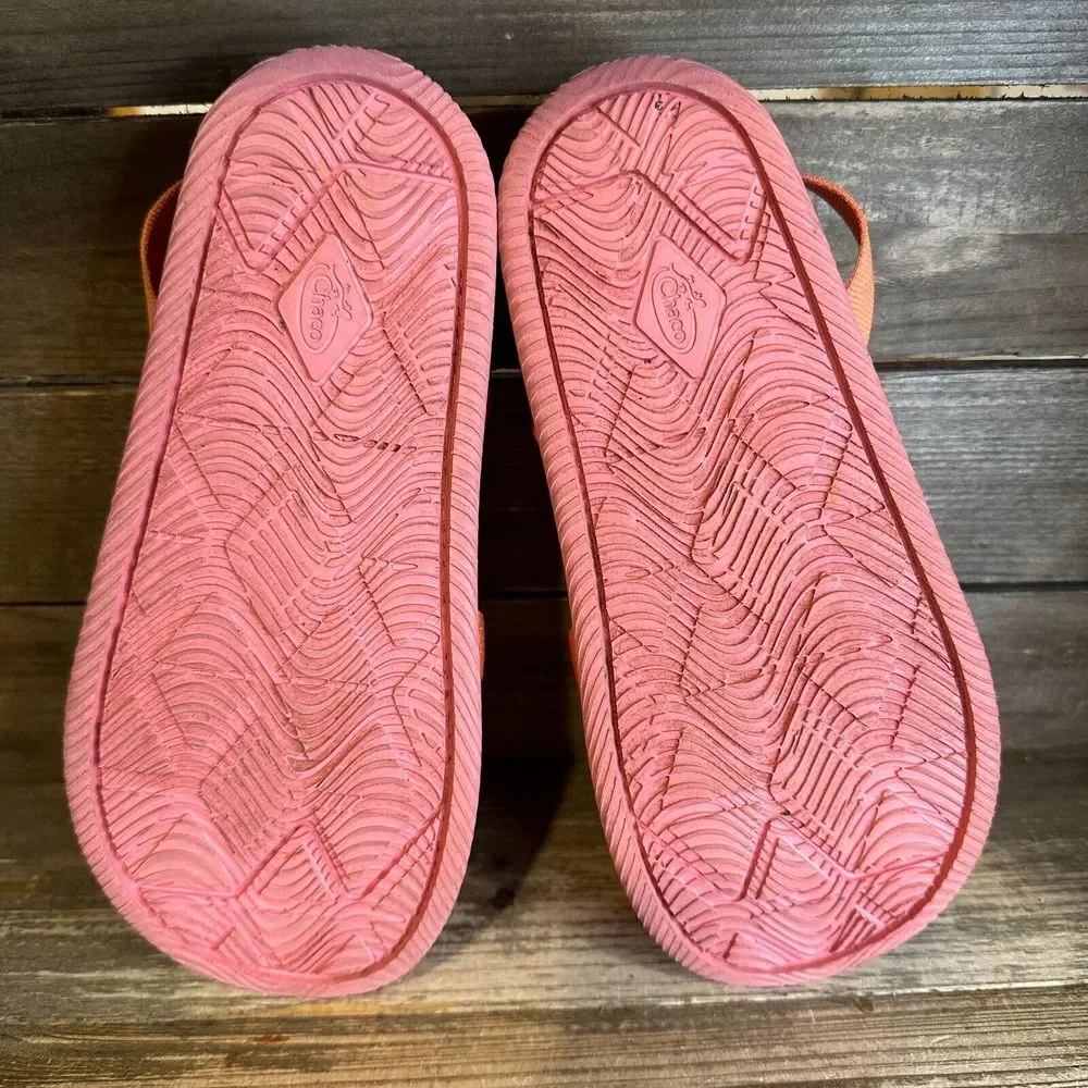 Childrens Kids Chaco Chillo Pink‎ Sport Comfort Outdoor Sandals Slides Size 3 Y